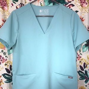 Figs Casma Scrub Top